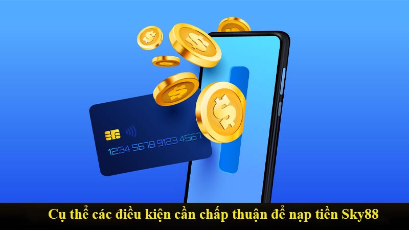 Cụ thể các điều kiện cần chấp thuận để nạp tiền Sky88