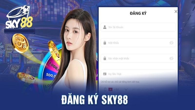 Hướng dẫn chi tiết từng bước đăng ký Sky88